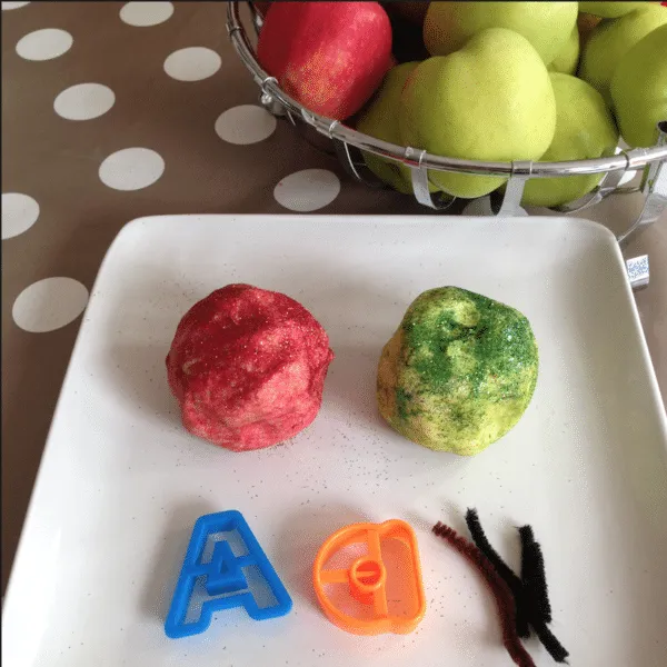 Alphabet-Themed Play Dough Fun