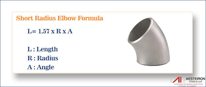 Short Radius Elbow Formula