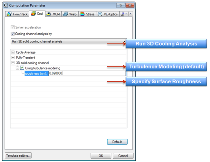 moldex3d 3d cooling setting