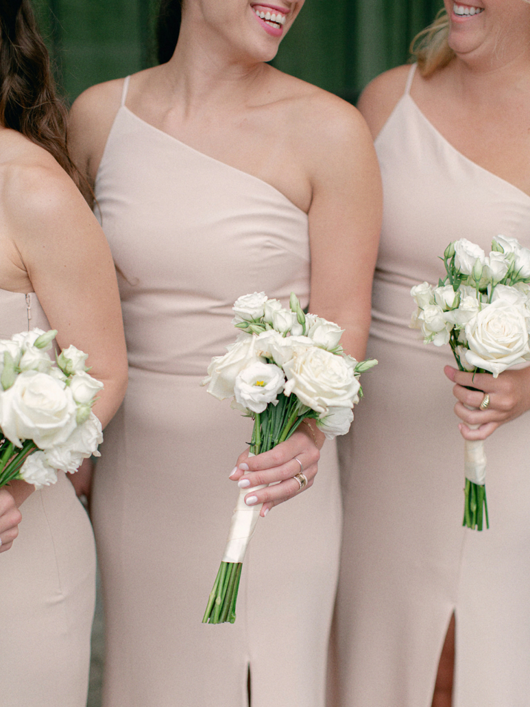 Alexis and Danny Wedding - Bridesmaids bouquet - Bowery Hotel - Laura Watson Photography