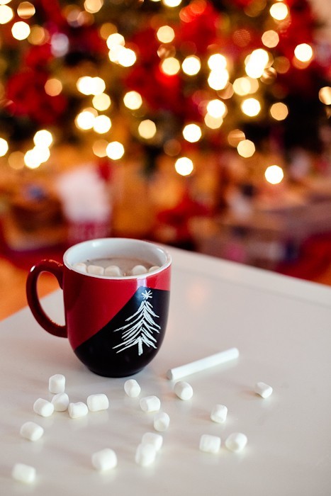 DIY Chalkboard Mug Gift FMB-7