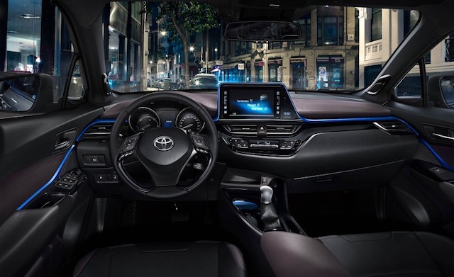 CHR interior