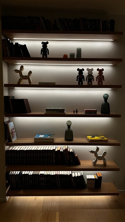 Let LED lighting enhance your shelves' ability to stun