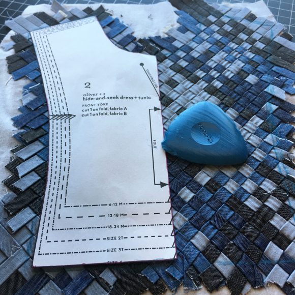 Fabric weaving tutorial