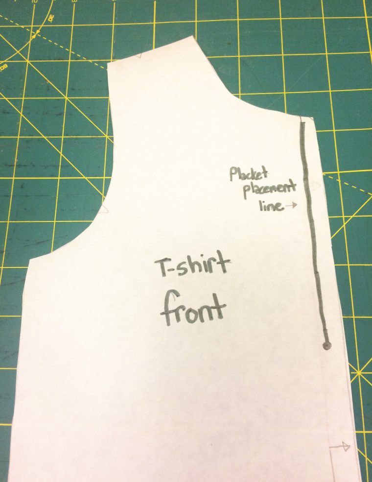 Henley t-shirt tutorial