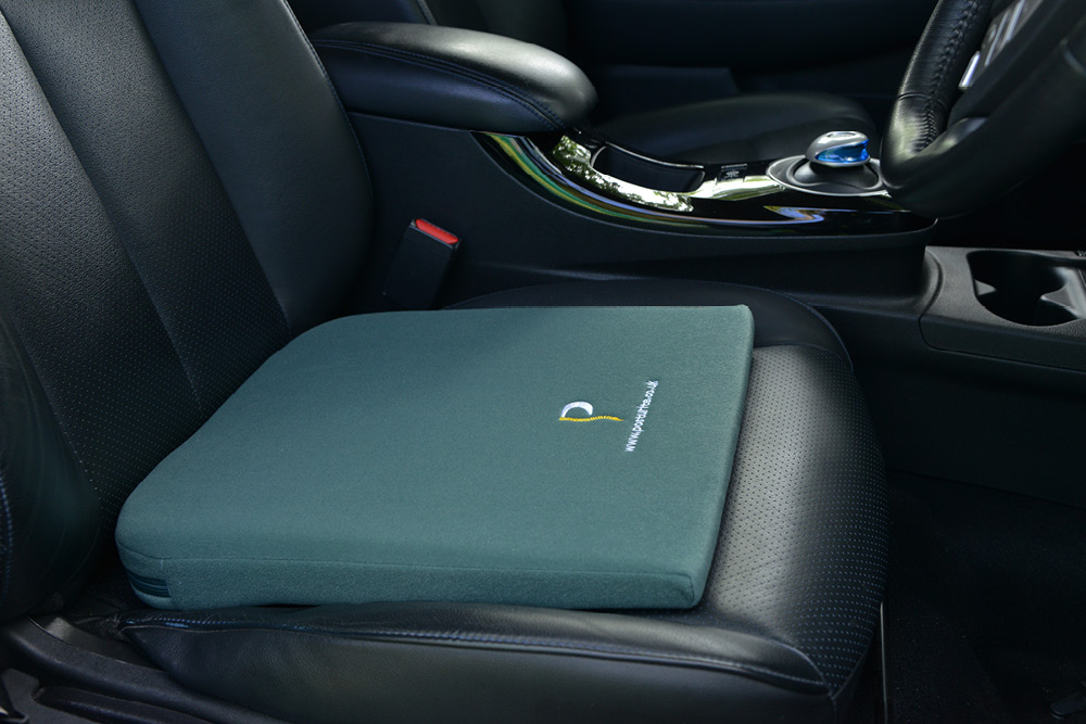 Wedge cushion for car seat