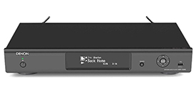 The Denon DNP730 offers Airplay for streaming directly from iOS devices.