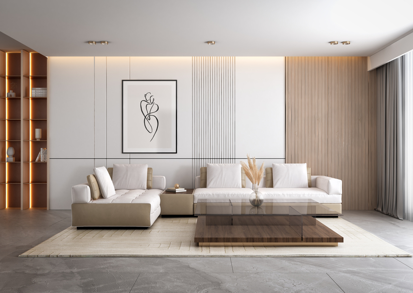 Minimal Neutral Open Space In Partnership With Kaymet Idris