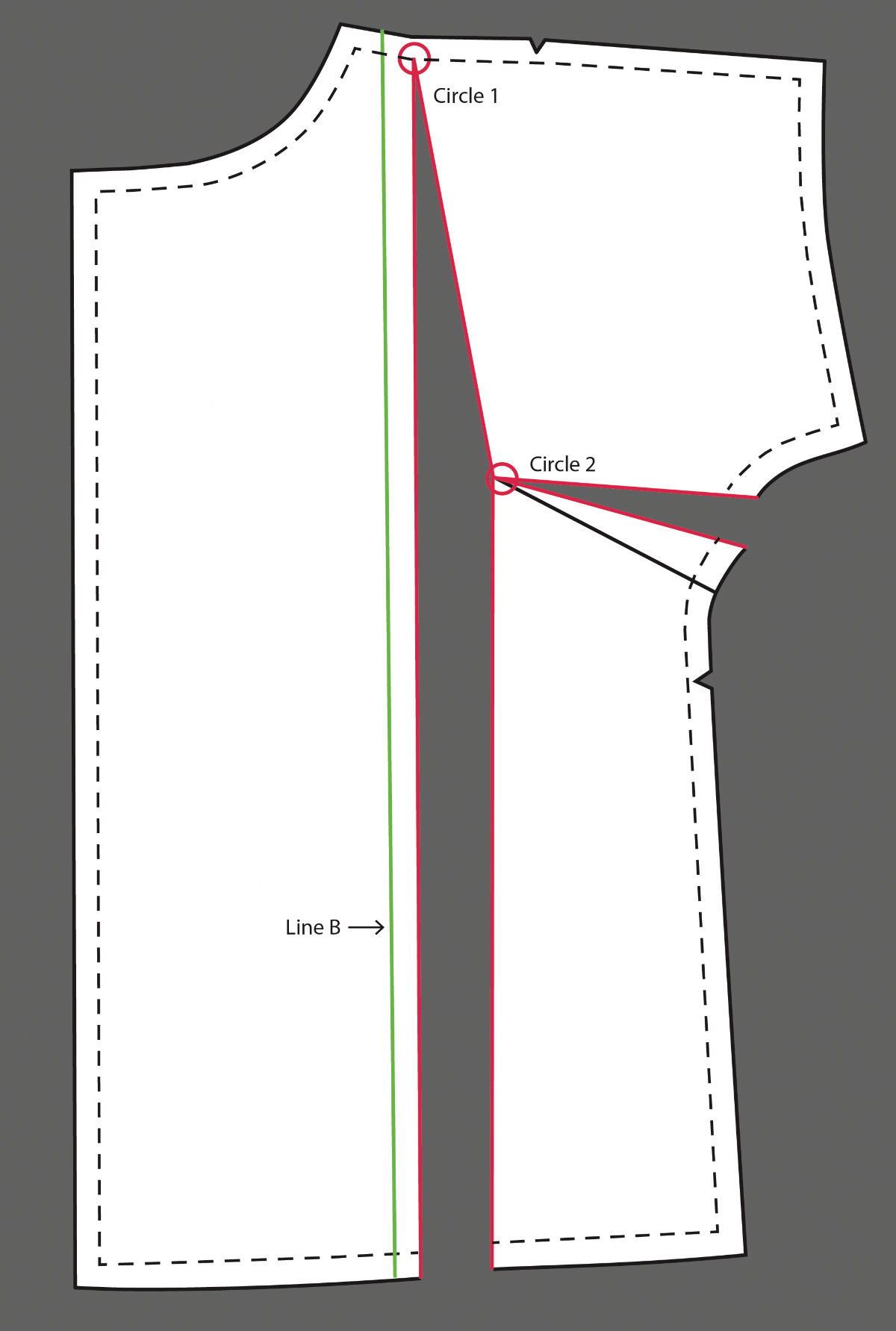 Small Bust Adjustment Tutorial