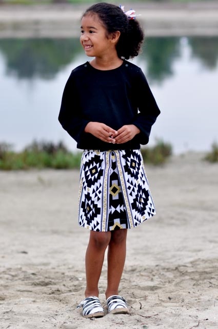 Oliver + S Sailboat Top and Butterfly Skirt