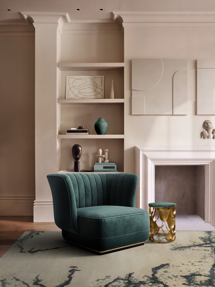 contemporary armchair