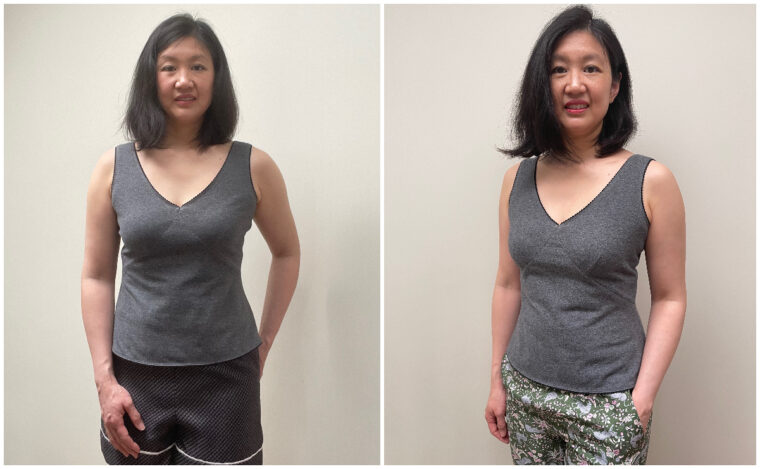 A stylish pajama top