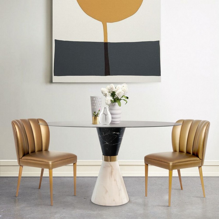 Monolithic, Classy and Luxurious: Marble Table Designs You Will Love
