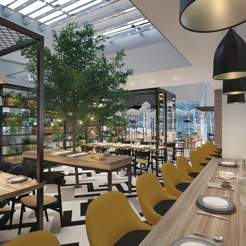 TOP Restaurants Designed by Mirabello Interiors
