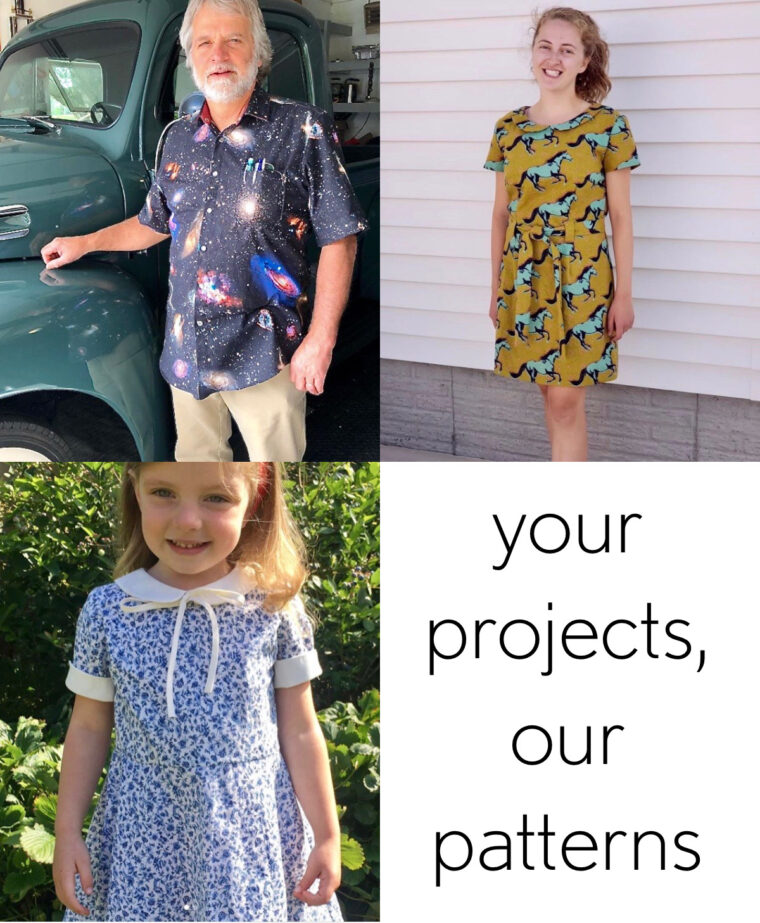 Sewing projects from Oliver + S and Liesl + Co. patterns.