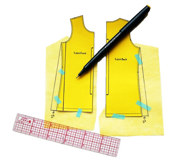 High Low T-Shirt Tutorial