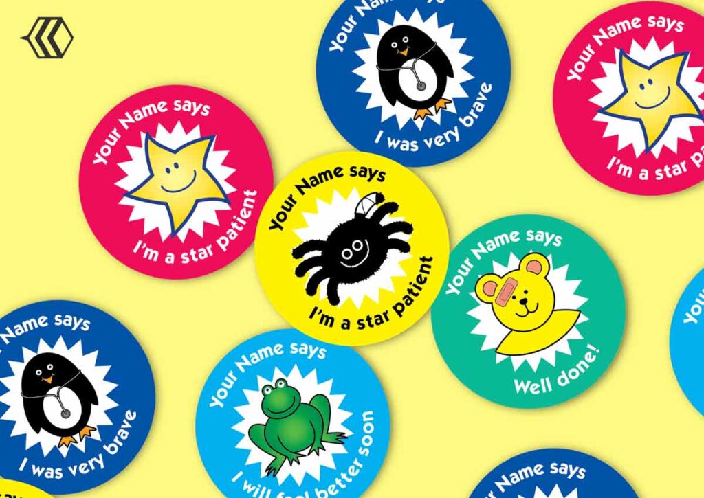 personalised sticker labels