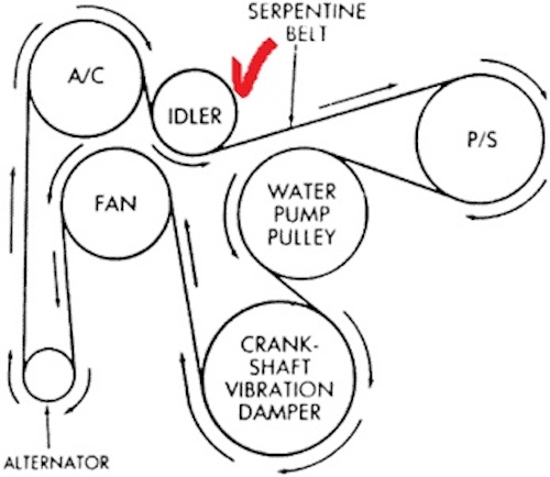 Idler pulley