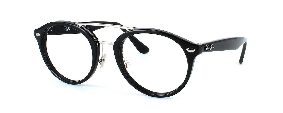 Rayban 5354 in Black & Silver