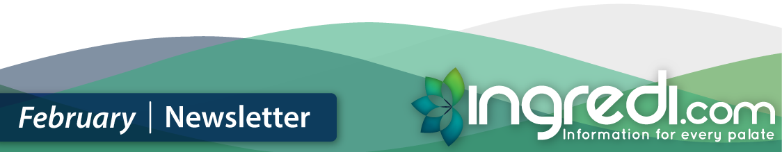 Ingredi logo on a white background with colored waves