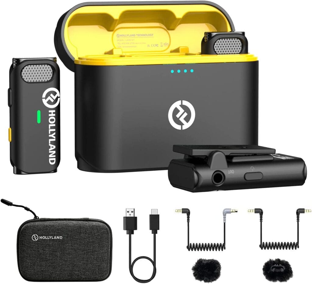 Hollyland Lark M1 Compact Lavalier Microphone: