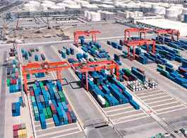 Weihua Container Cranes for Unmanned Intelligent Container Yard