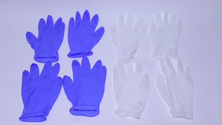 Gants jetables en nitrile à usage médical - Achetez des gants, gants, gants de sécurité en nitrile Product.mp4