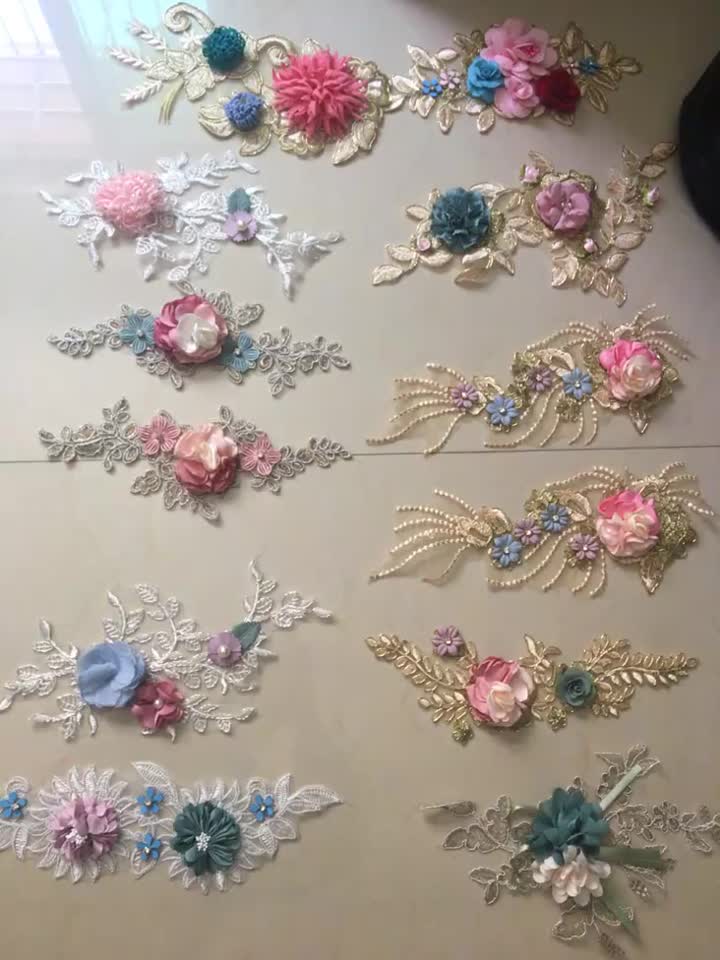 3d embroidery patch