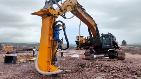 Drilling and Splitting Machine