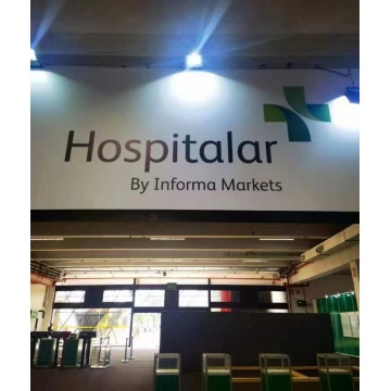 Hospitalar Medical Trade show undergoing 