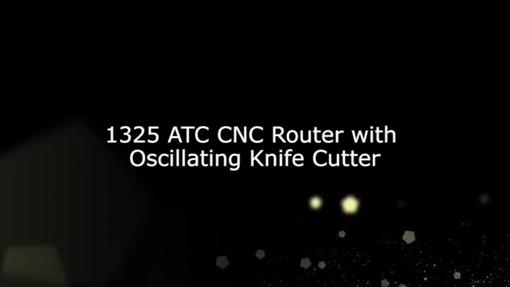 Router CNC para carpintería 1325 ATC para muebles
