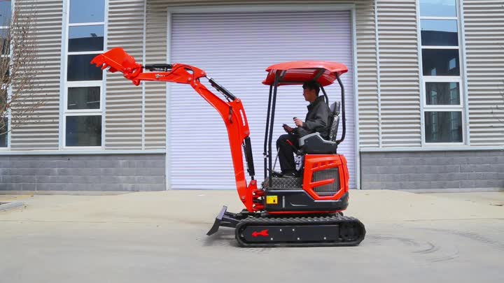 Crawler excavator 1.8ton mini excavator