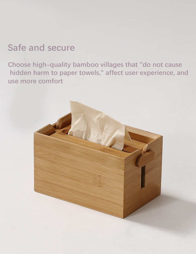 Caja de almacenamiento de papel higiénico con soporte para papel higiénico Toilet Paper Holder Tissue Storage Box