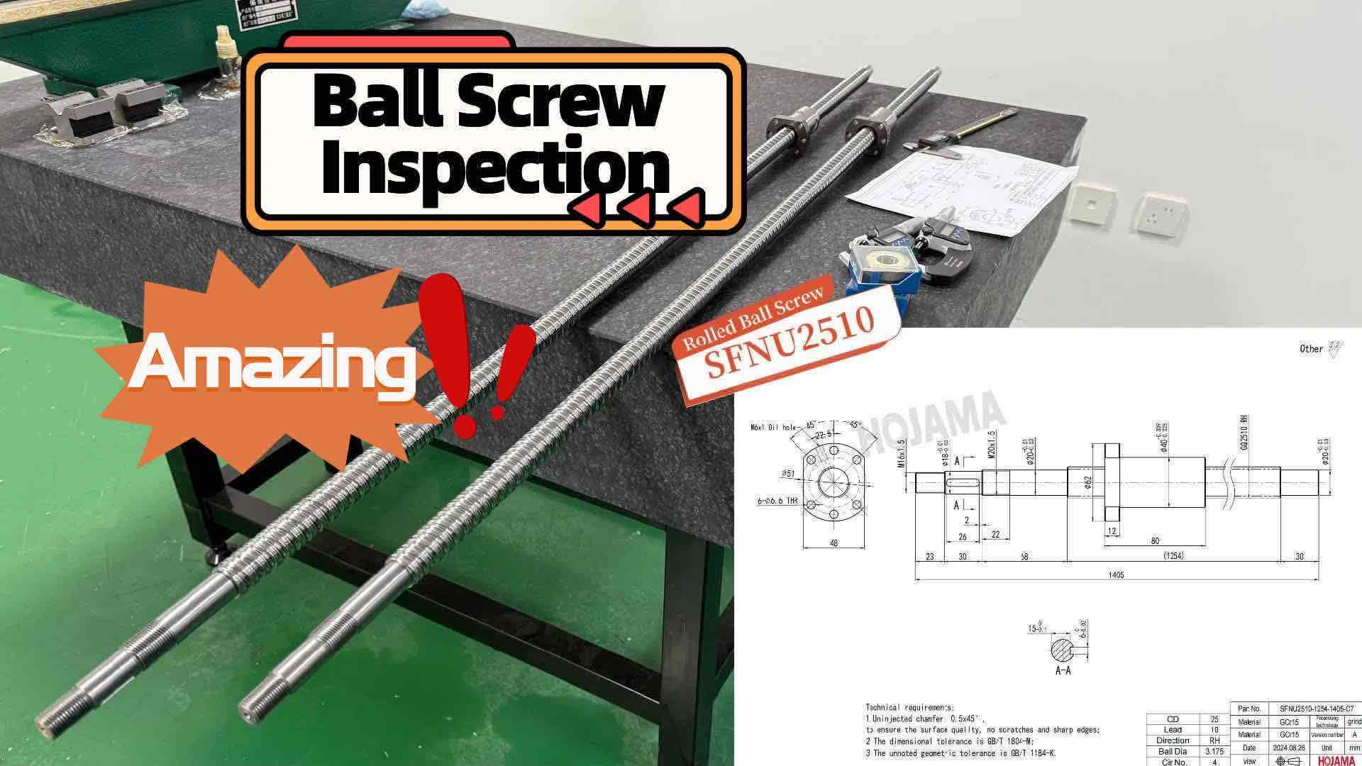 SFNU Rolled Ball Screw