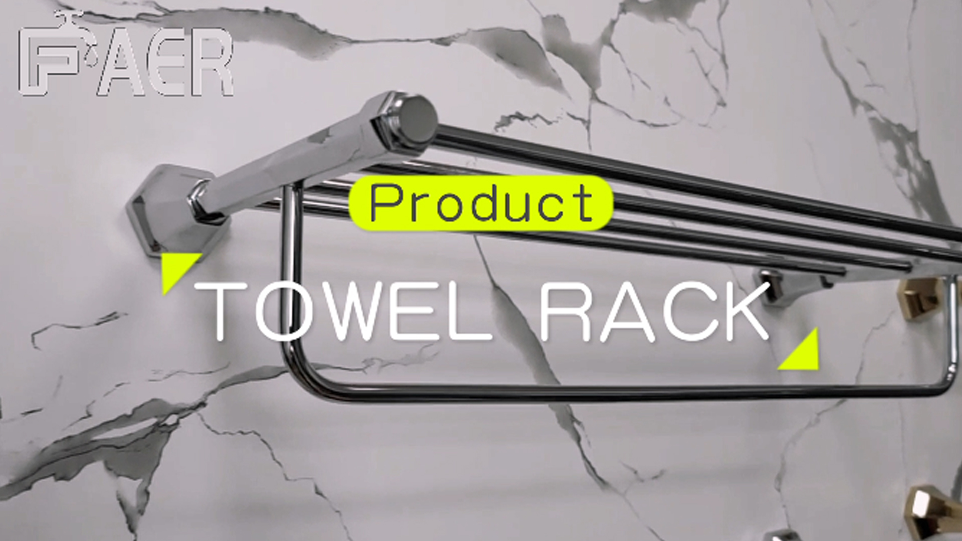 Chrome Towel Rack 2
