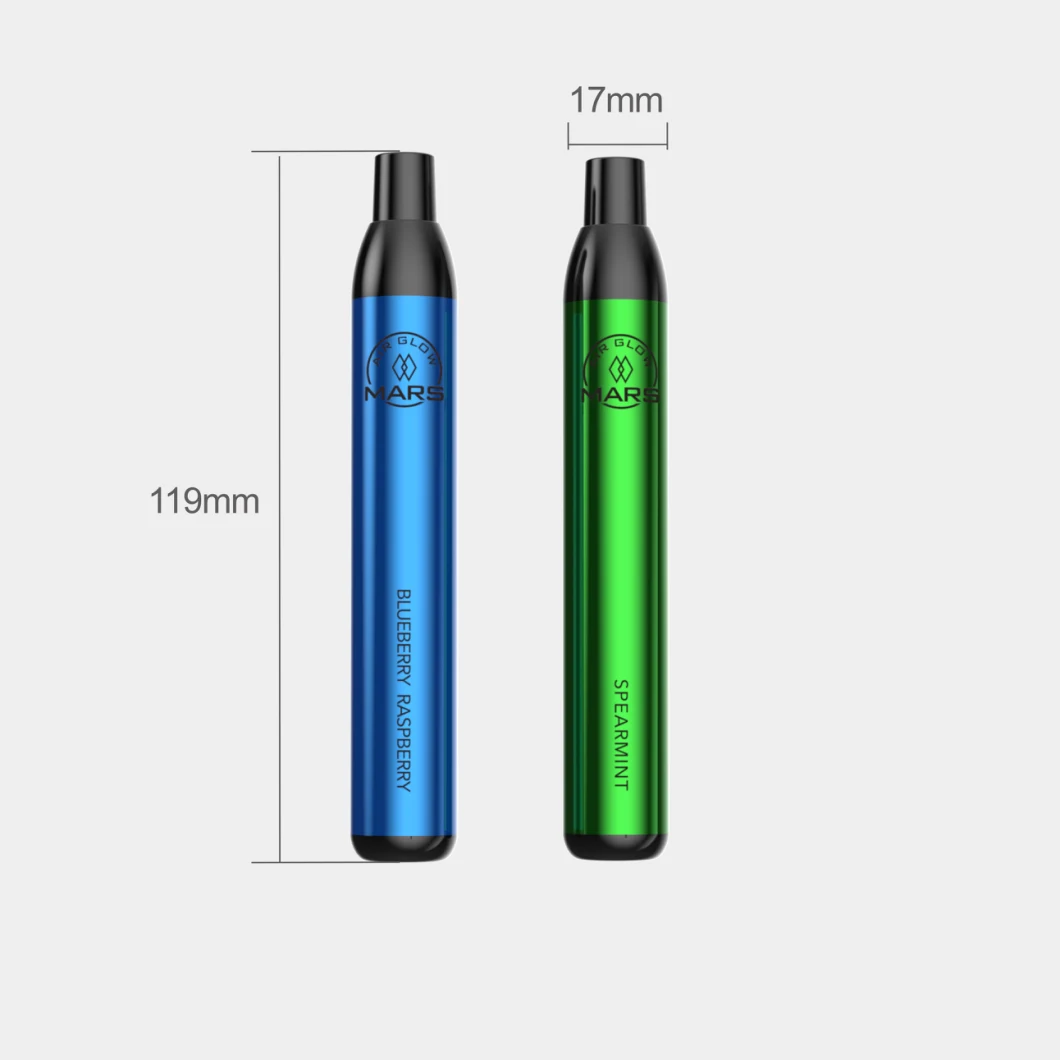 POD PUFF 1000 mAh 6 ml E Uwezo wa kioevu 2500 Puffs Ziada za Elektroniki za Elektroniki