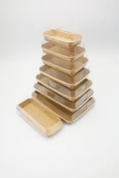 Kraft Paper Sushi Tray   1