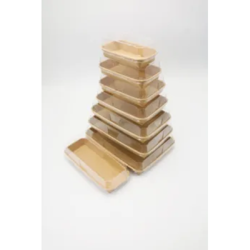 Kraft Paper Sushi Tray   1