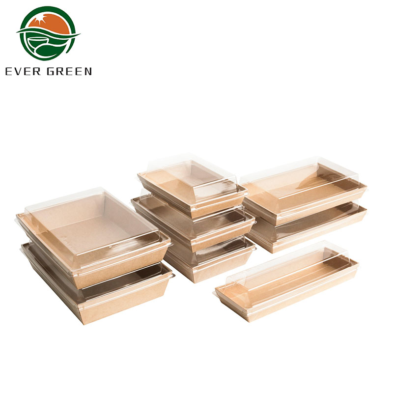 Kraft Paper Sushi Tray