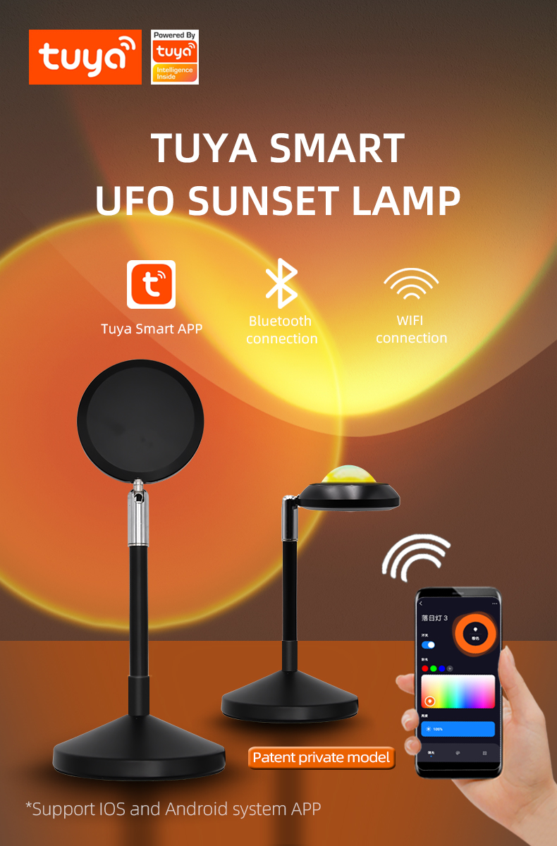 Smart UFO Sunset Lamp