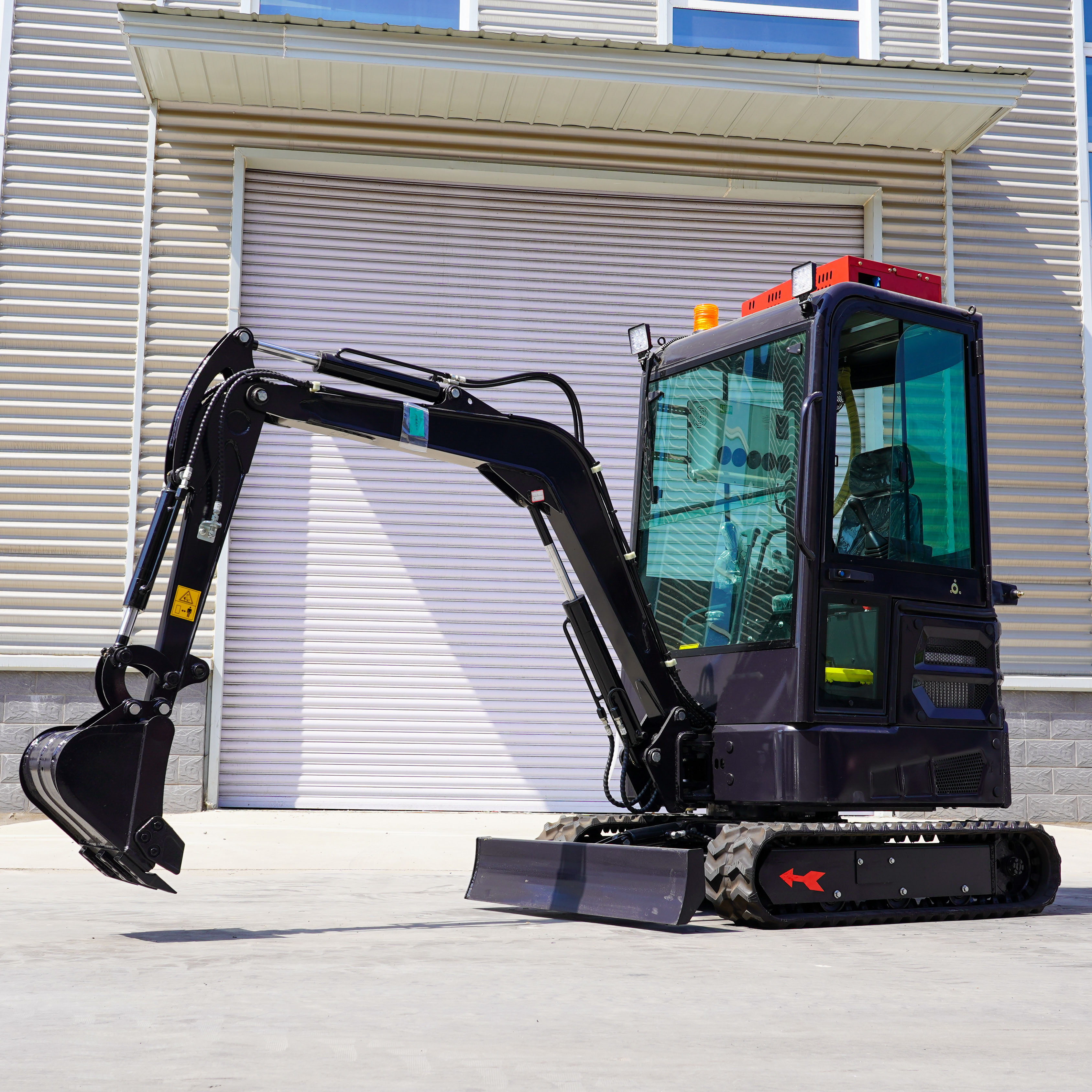 Mini excavatrice de 2 tonnes