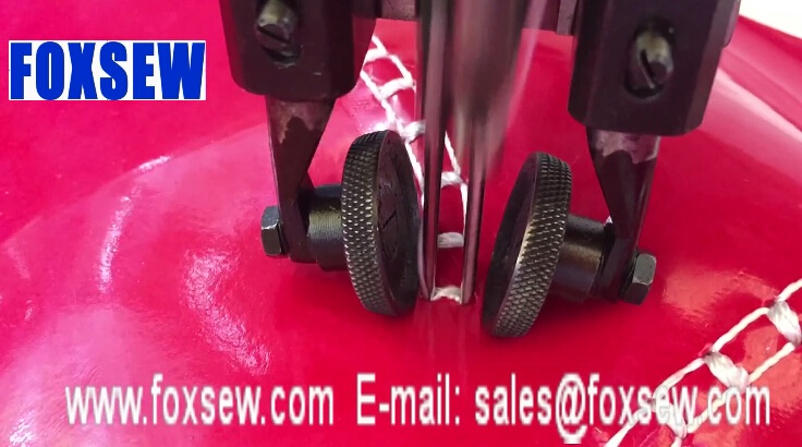 Double Needle Heavy Duty Thick Thread Ornamental Stitching Machine 