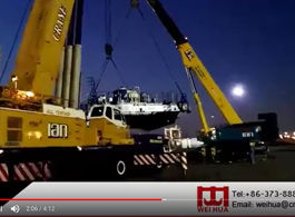 Container RMG Crane Transhipment, Load and Shipment