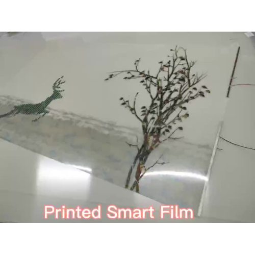 UV Printed Smart Film and Switchable Glass