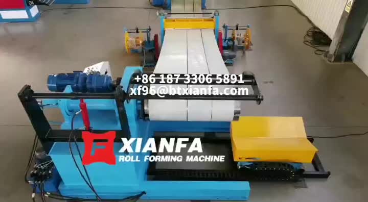 0.7mm x 1250mm slitting line for USA