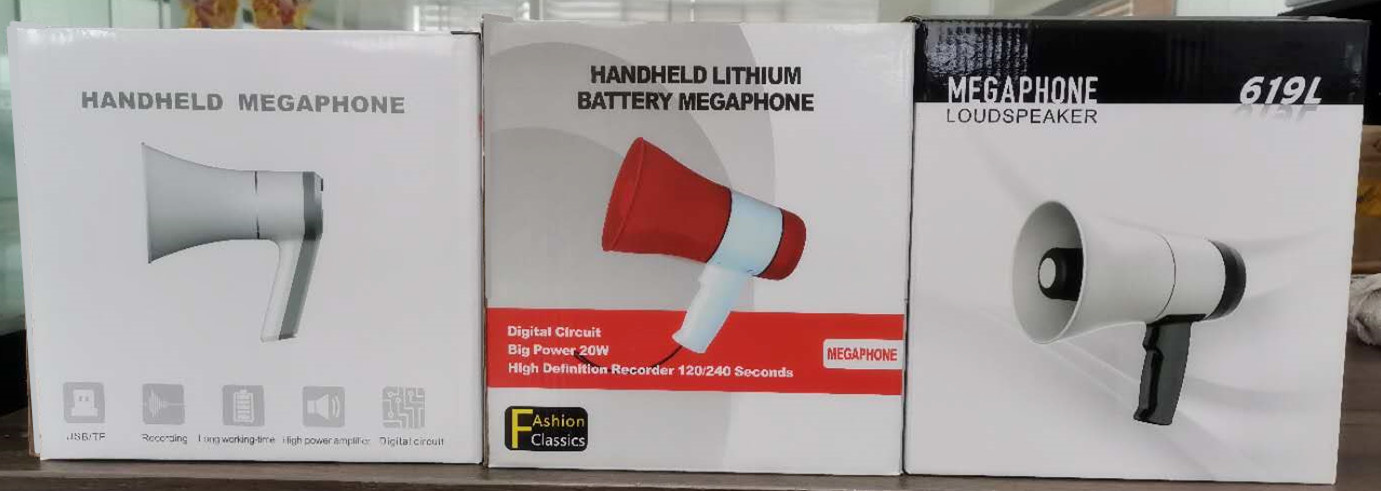 Mégaphone portable 619U 619U handheld megaphone