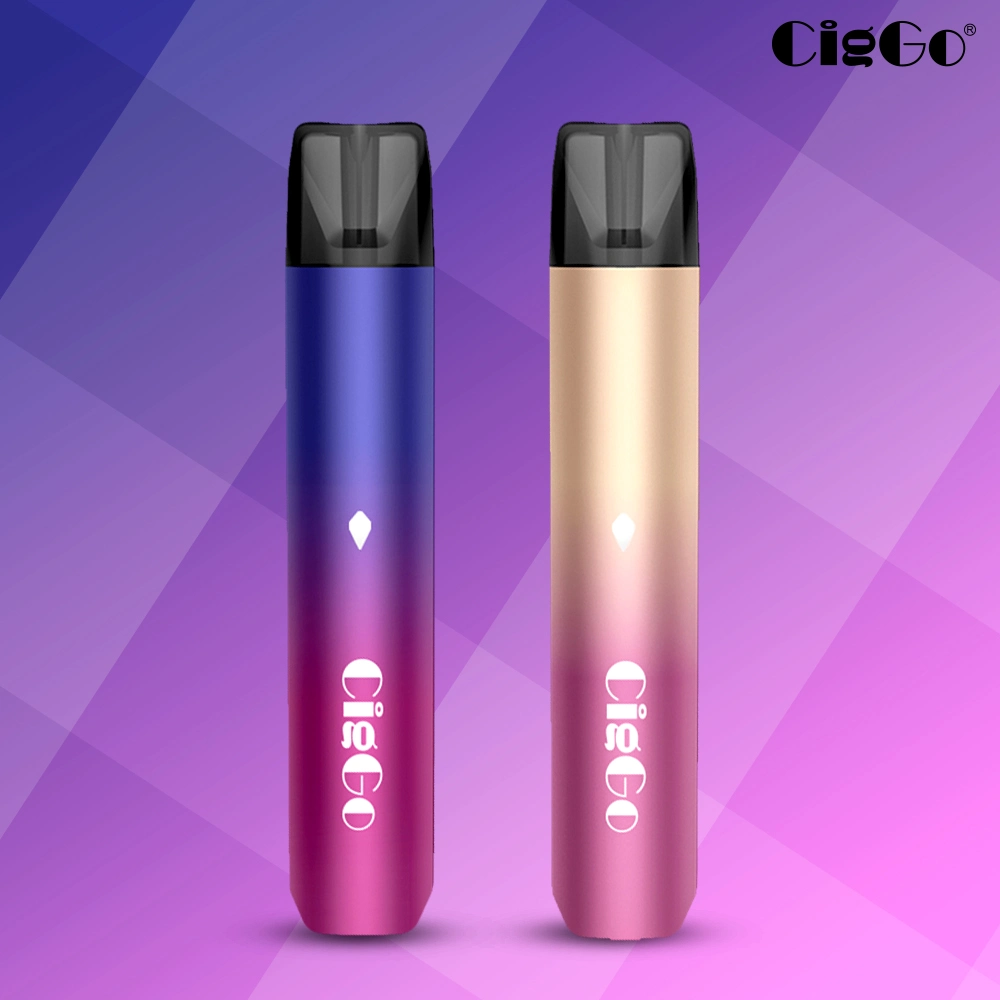 New Fashion Closed Pod System Kit 450mAh Battery 1.9ml Ceramic Heating Coil Pod Vape Starter Kit