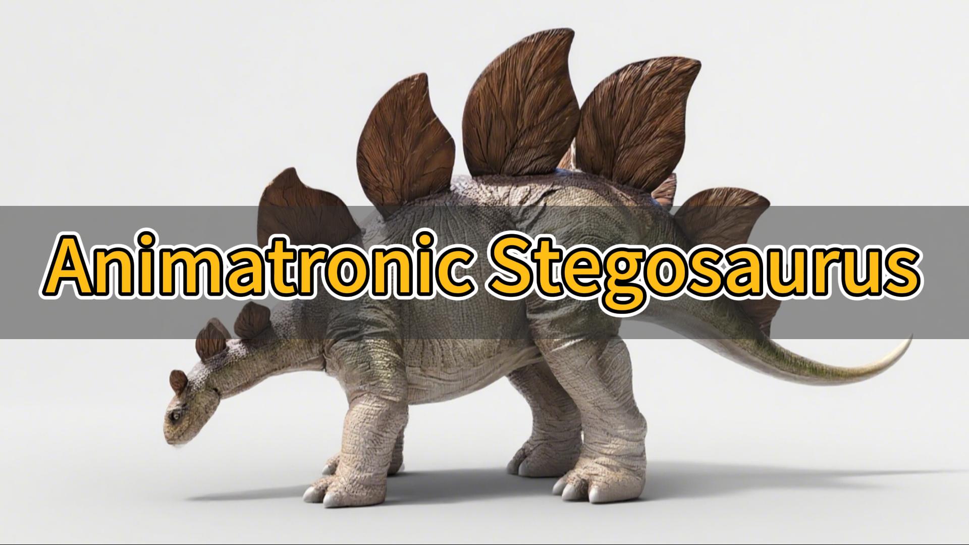 Animatronic Stegosaurus
