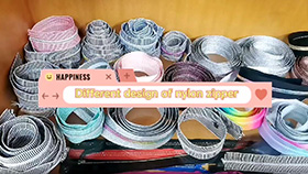 Nylon Stripe Zipper