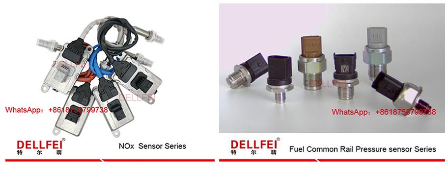 Fuel common rail pressure sensor